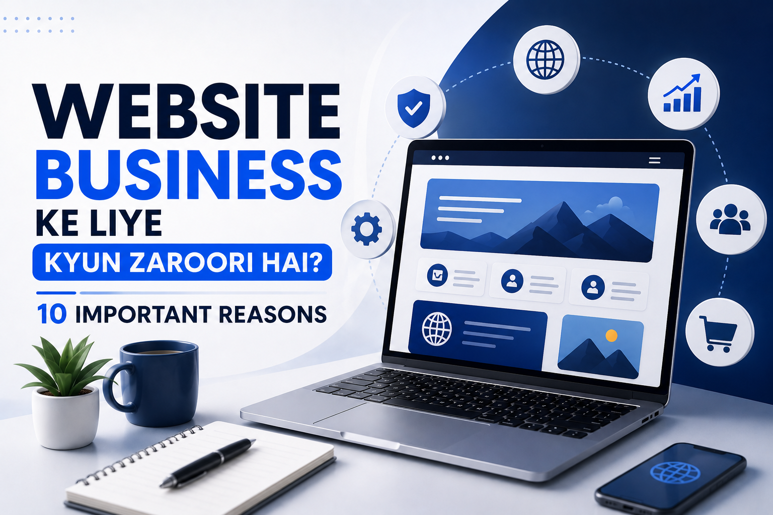 Read more about the article Website Business Ke Liye Kyun Zaroori Hai? 10 Important Reasons